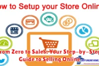 From Zero to Sales: Your Step-by-Step Guide to Selling Online