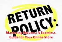 Mastering Returns: A Seamless Guide for Your Online Store